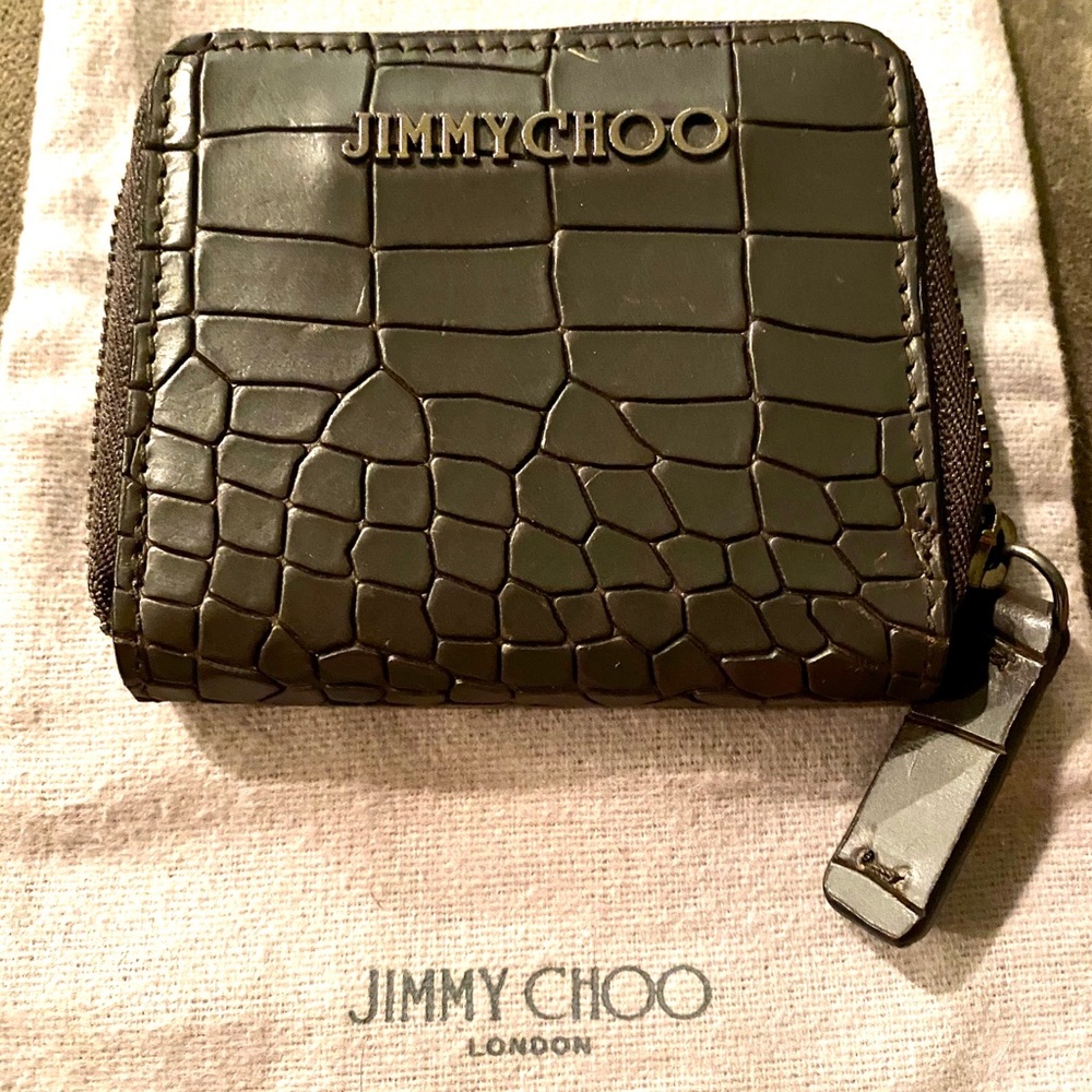 Jimmy Choo black wallet